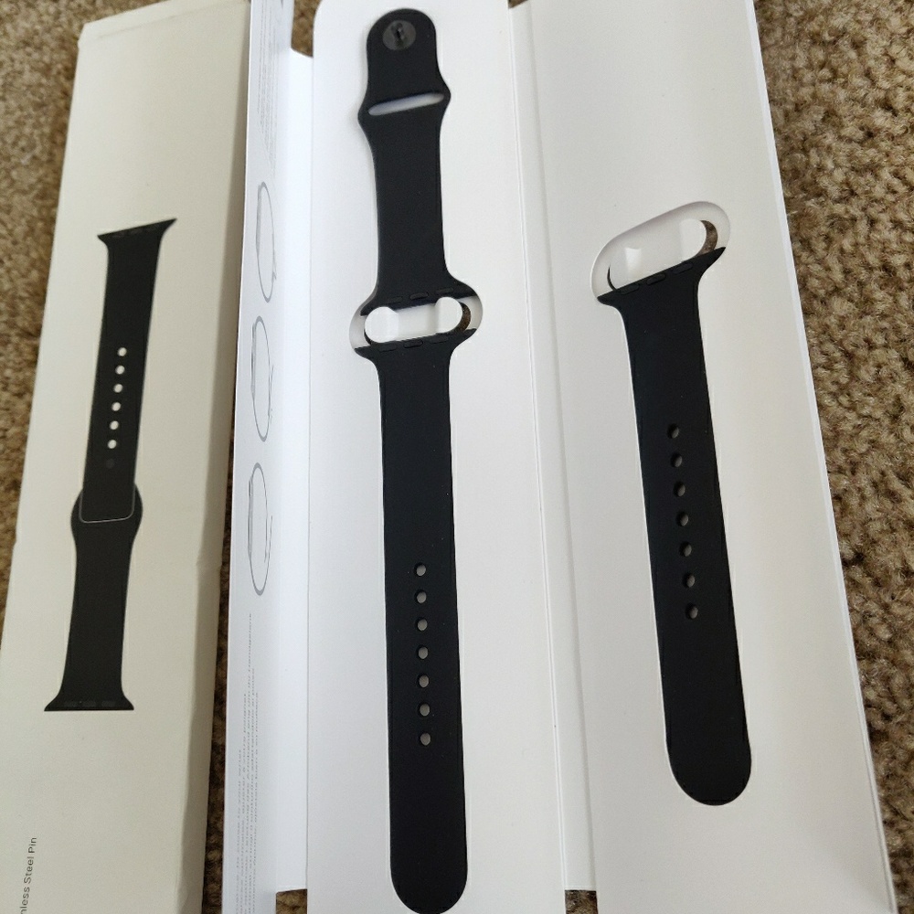 Original Apple BLACK Band 38mm